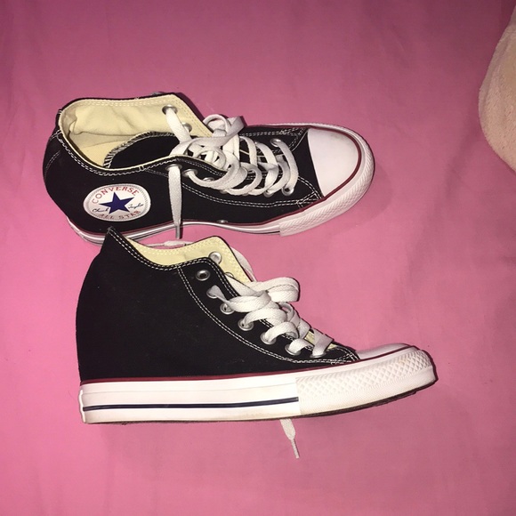 converse heel shoes